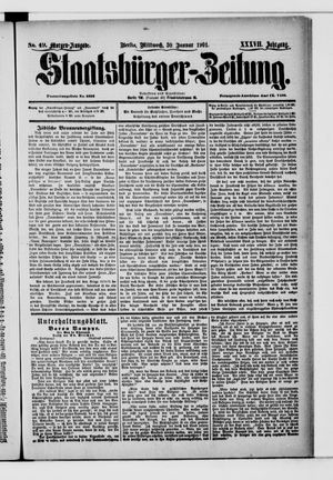 Staatsbürger-Zeitung vom 30.01.1901