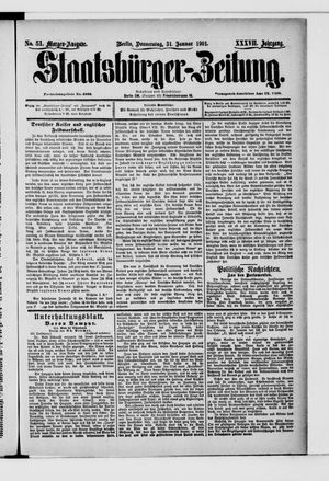 Staatsbürger-Zeitung vom 31.01.1901