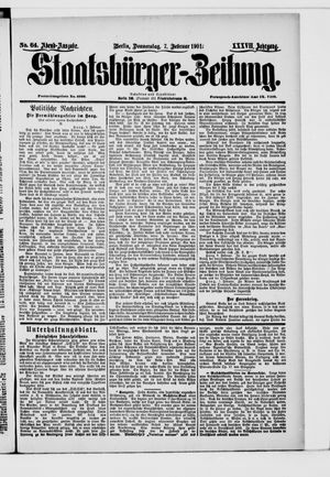 Staatsbürger-Zeitung vom 07.02.1901