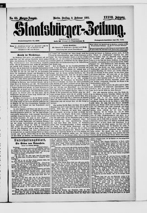 Staatsbürger-Zeitung on Feb 8, 1901