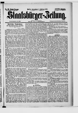 Staatsbürger-Zeitung vom 09.02.1901