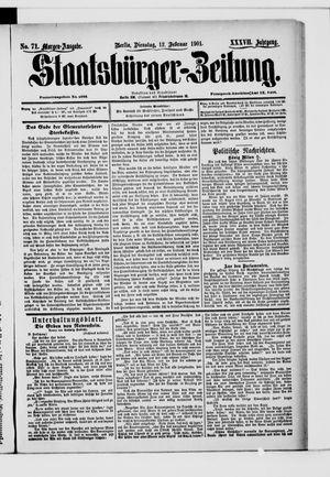 Staatsbürger-Zeitung vom 12.02.1901