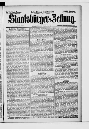 Staatsbürger-Zeitung vom 12.02.1901