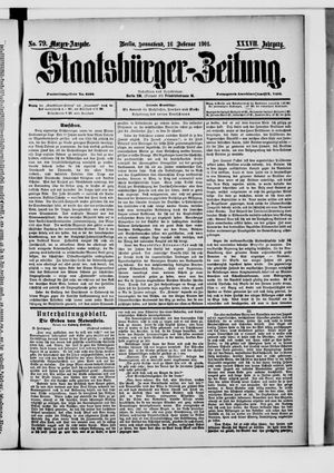 Staatsbürger-Zeitung vom 16.02.1901