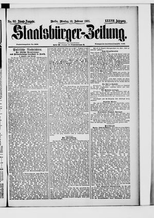 Staatsbürger-Zeitung vom 18.02.1901