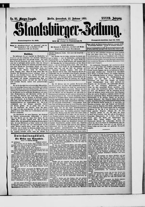 Staatsbürger-Zeitung vom 23.02.1901