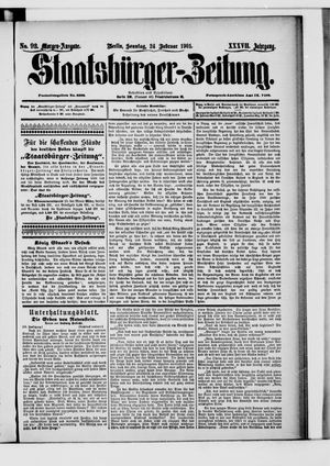 Staatsbürger-Zeitung vom 24.02.1901