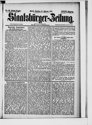 Staatsbürger-Zeitung vom 26.02.1901