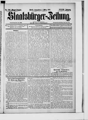 Staatsbürger-Zeitung vom 02.03.1901