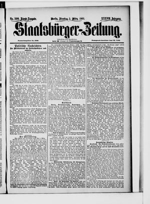Staatsbürger-Zeitung vom 05.03.1901