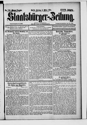 Staatsbürger-Zeitung vom 08.03.1901