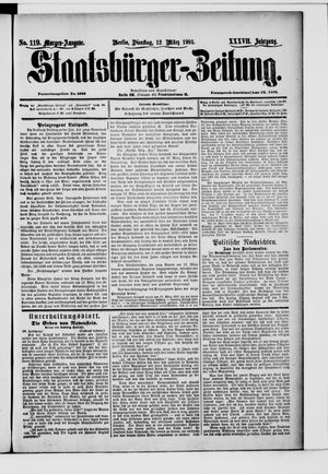 Staatsbürger-Zeitung vom 12.03.1901