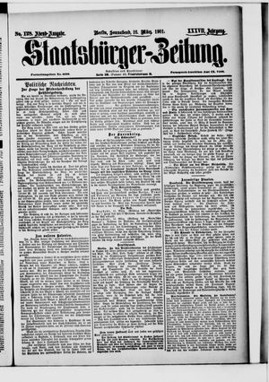 Staatsbürger-Zeitung vom 16.03.1901