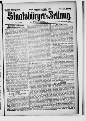 Staatsbürger-Zeitung vom 23.03.1901