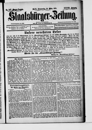Staatsbürger-Zeitung vom 28.03.1901