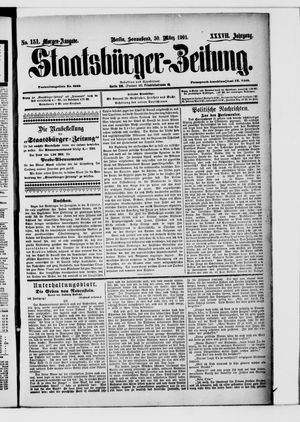 Staatsbürger-Zeitung on Mar 30, 1901