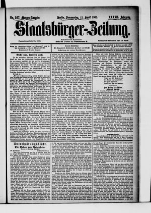 Staatsbürger-Zeitung vom 11.04.1901