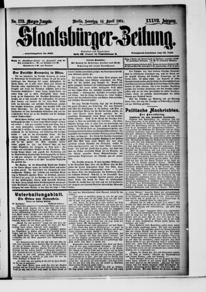 Staatsbürger-Zeitung vom 14.04.1901