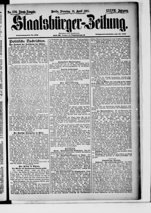 Staatsbürger-Zeitung vom 16.04.1901