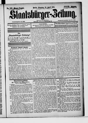 Staatsbürger-Zeitung vom 30.04.1901