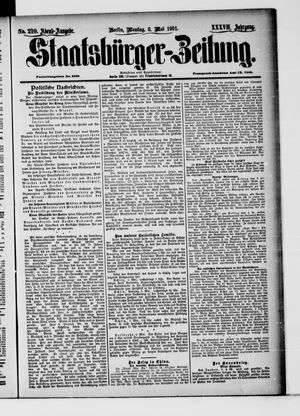 Staatsbürger-Zeitung vom 06.05.1901