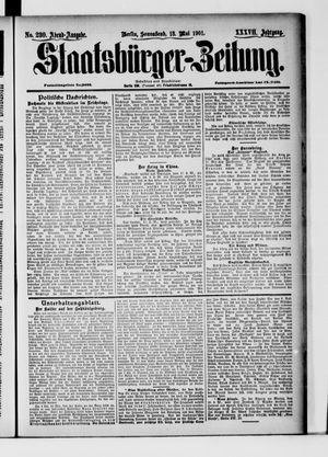 Staatsbürger-Zeitung vom 18.05.1901