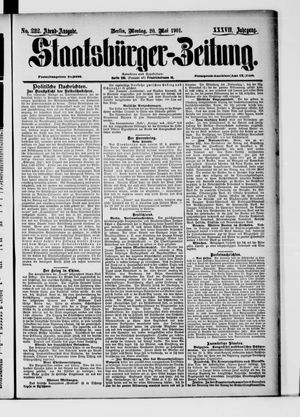 Staatsbürger-Zeitung vom 20.05.1901