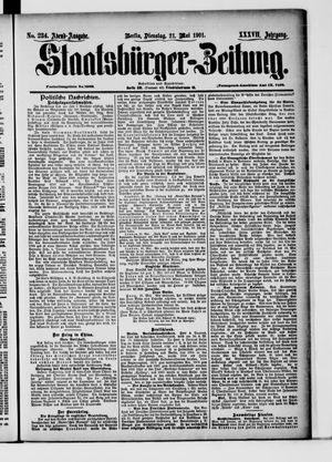 Staatsbürger-Zeitung vom 21.05.1901