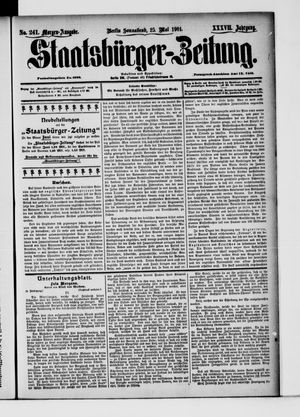 Staatsbürger-Zeitung vom 25.05.1901
