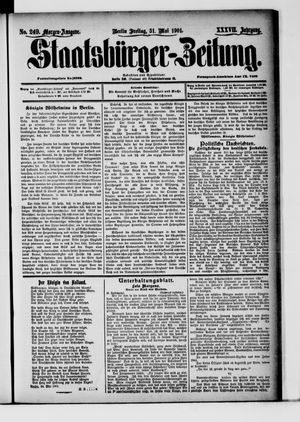 Staatsbürger-Zeitung vom 31.05.1901