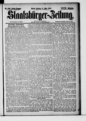 Staatsbürger-Zeitung vom 31.05.1901
