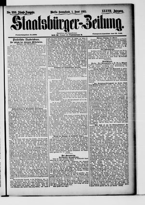 Staatsbürger-Zeitung vom 01.06.1901