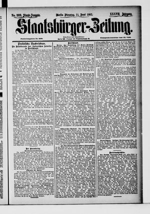 Staatsbürger-Zeitung vom 11.06.1901
