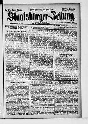 Staatsbürger-Zeitung vom 13.06.1901