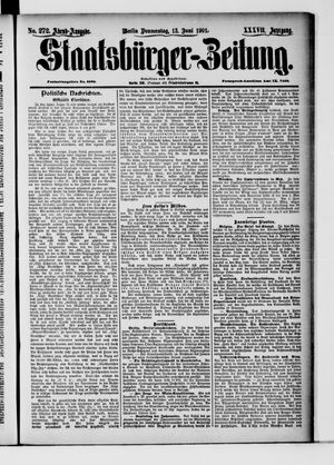 Staatsbürger-Zeitung vom 13.06.1901