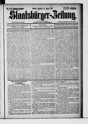 Staatsbürger-Zeitung vom 14.06.1901