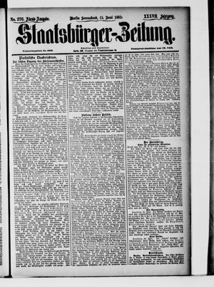Staatsbürger-Zeitung vom 15.06.1901