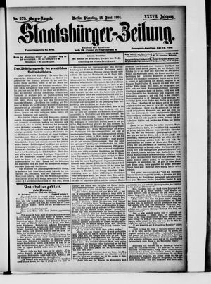 Staatsbürger-Zeitung vom 18.06.1901