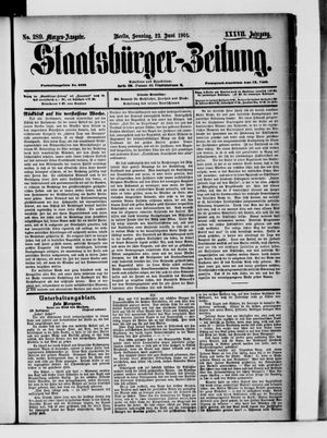 Staatsbürger-Zeitung vom 23.06.1901