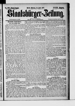 Staatsbürger-Zeitung vom 24.06.1901