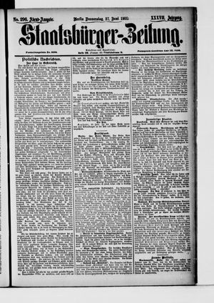 Staatsbürger-Zeitung on Jun 27, 1901
