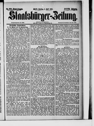 Staatsbürger-Zeitung vom 05.07.1901