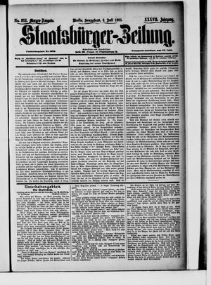 Staatsbürger-Zeitung vom 06.07.1901