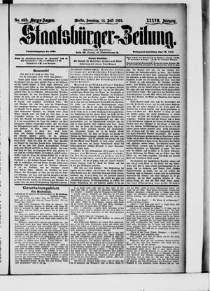 Staatsbürger-Zeitung vom 14.07.1901