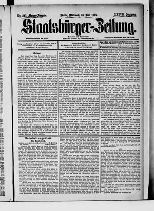 Staatsbürger-Zeitung vom 24.07.1901