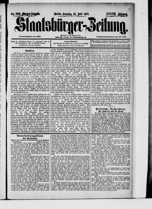 Staatsbürger-Zeitung vom 28.07.1901