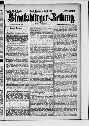 Staatsbürger-Zeitung vom 06.08.1901