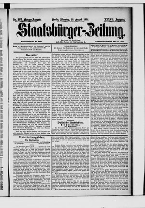 Staatsbürger-Zeitung vom 20.08.1901
