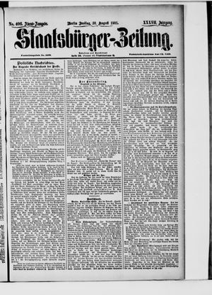 Staatsbürger-Zeitung vom 30.08.1901