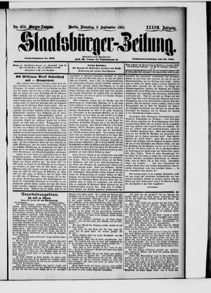 Staatsbürger-Zeitung vom 03.09.1901